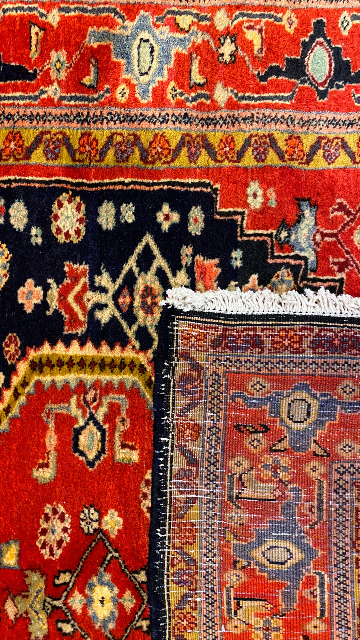 Zwart - Size: 6.6 x 4.6 - Imam Carpet Co
