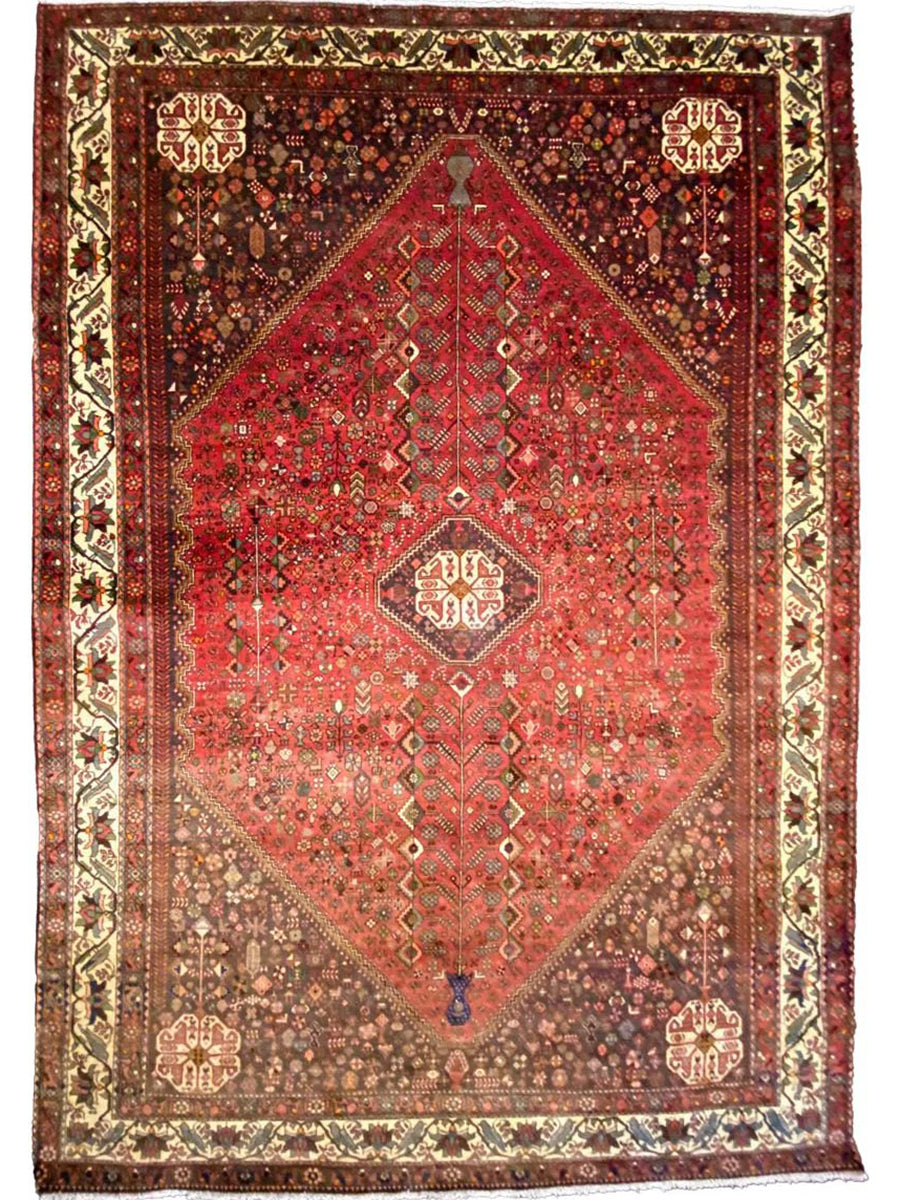 Sangam - Size: 9.11 x 6.9 - Imam Carpet Co