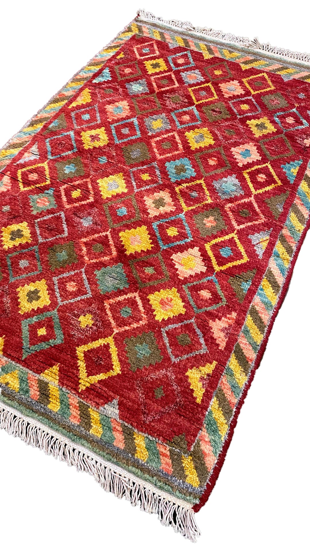 Ghozi - Size: 4.11 x 3.1 - Imam Carpet Co