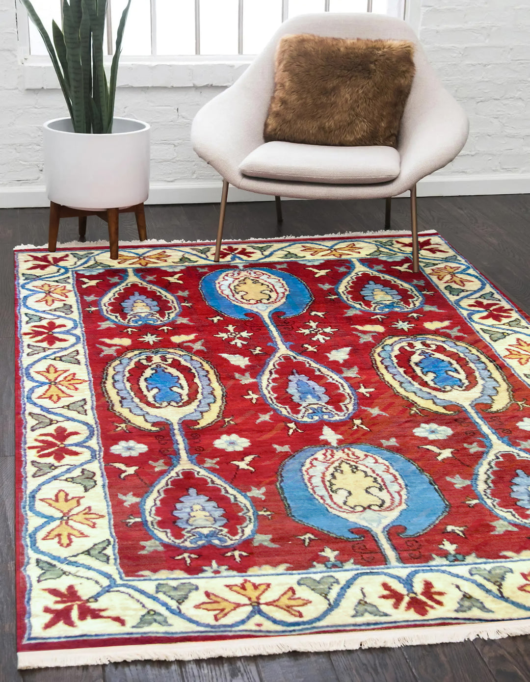 Queda - Size: 8.6 x 5.1 - Imam Carpet Co