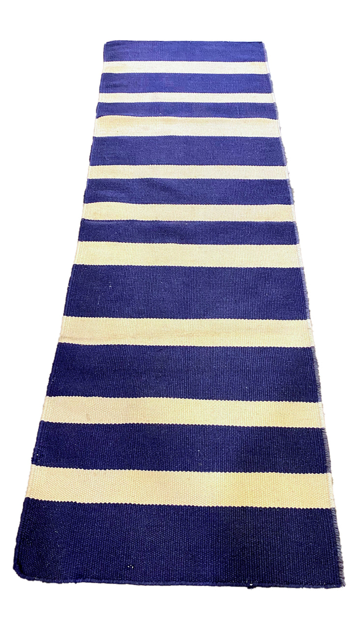 Azul Listra - Size: 7.11 x 2.6 - Imam Carpet Co
