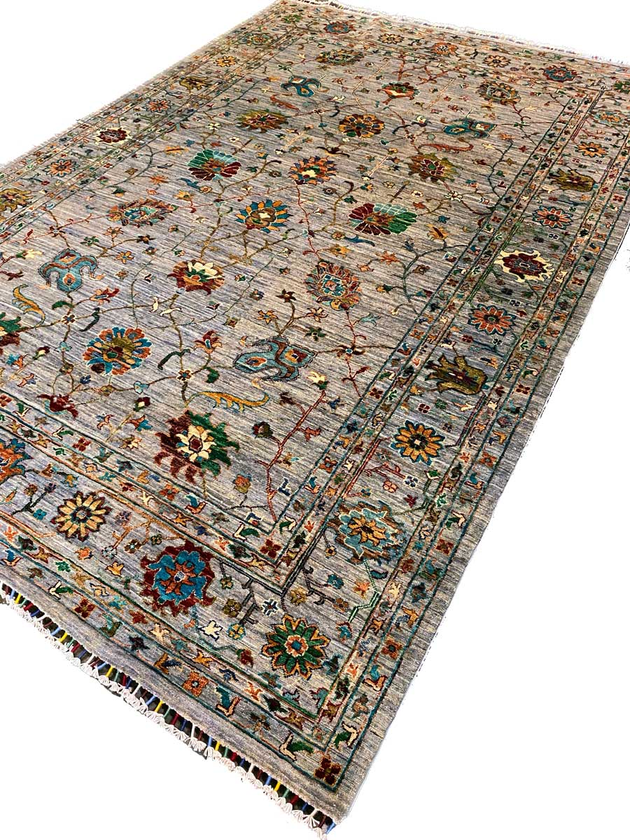 Aabroo - Size: 10.1 x 6.9 - Imam Carpet Co