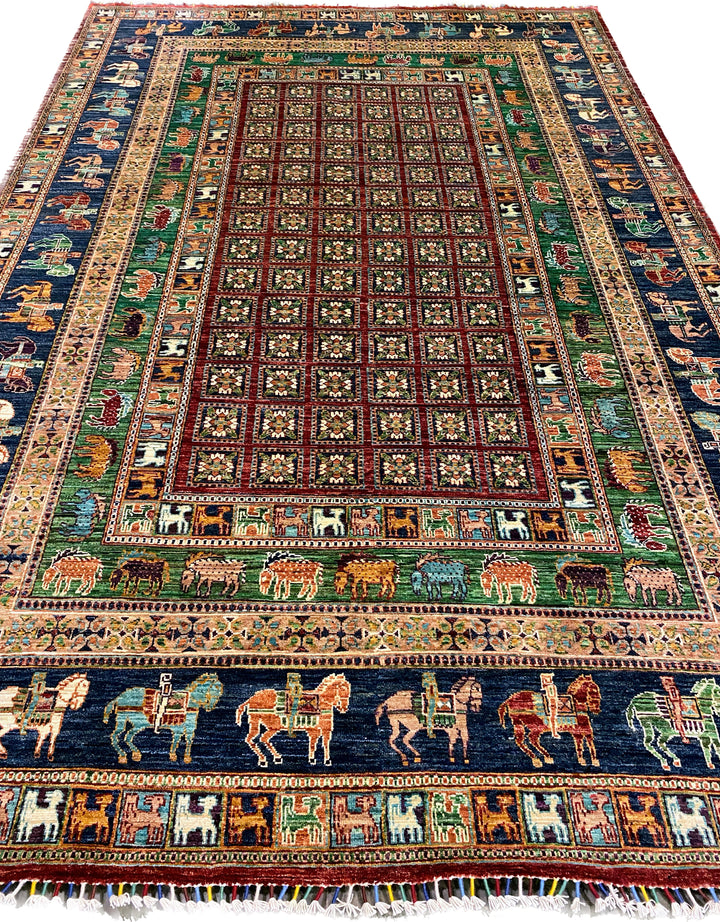 Aaisha - Size: 10.4 x 6.9 - Imam Carpet Co