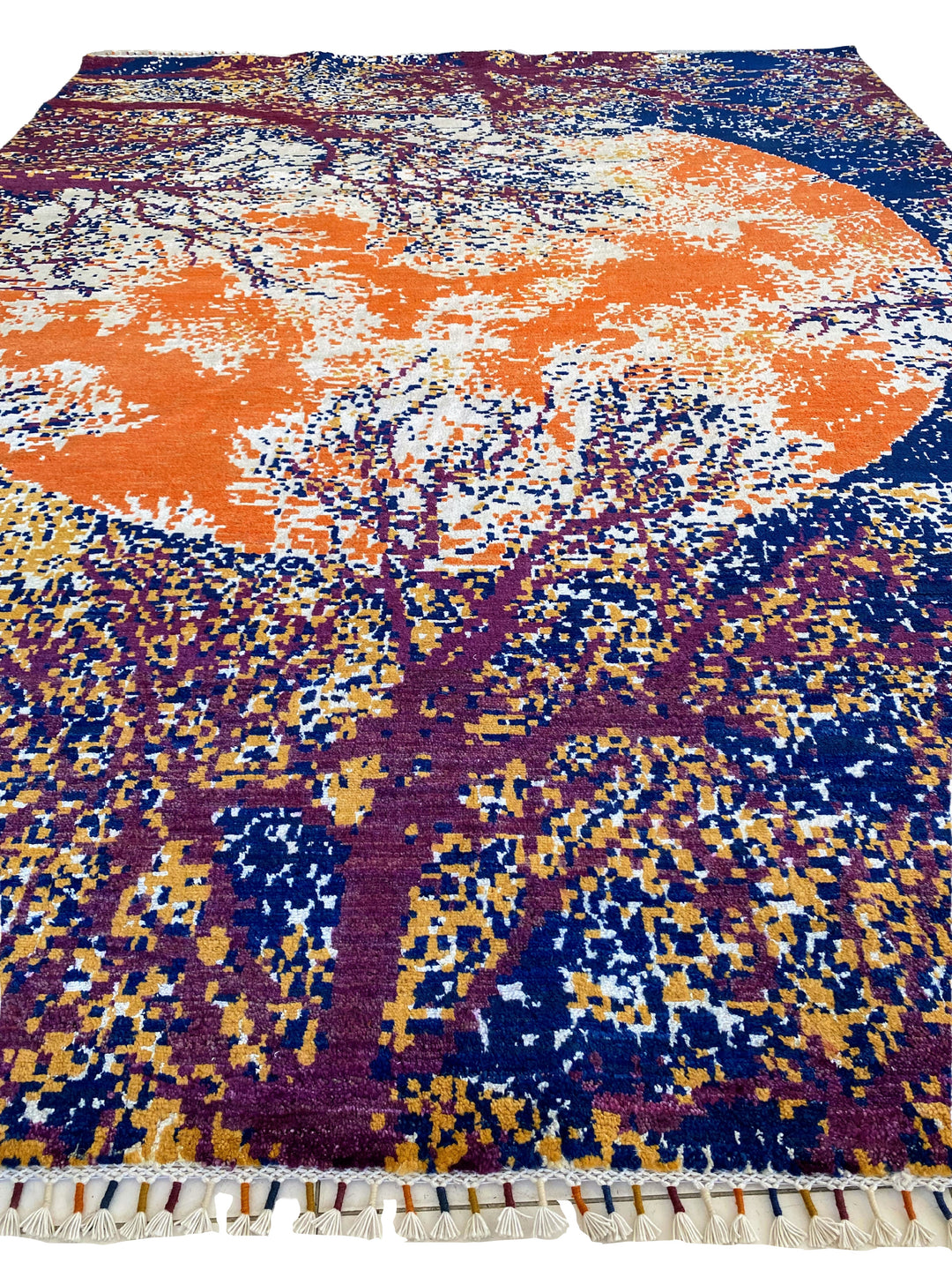 MoonTree Abstract Rug - Size: 10.7 x 8 - Imam Carpet Co