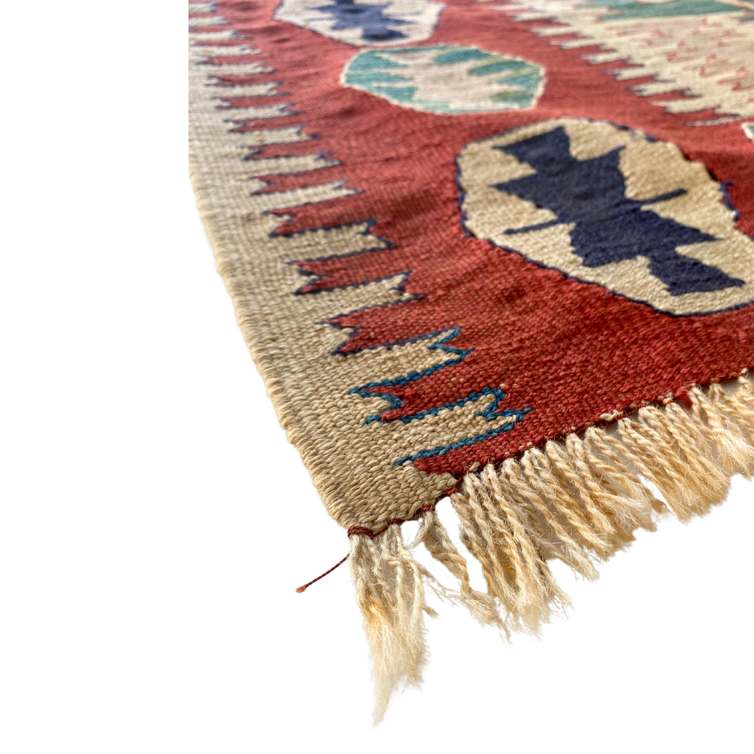 Turkish Kilim - Size: 5.3 x 4 - Imam Carpet Co