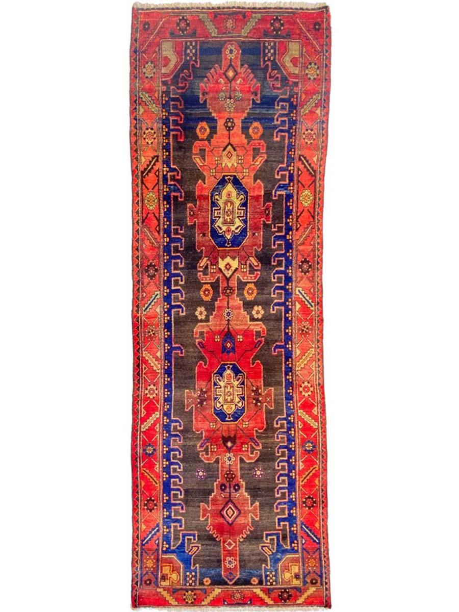 Abrush Tribal Runner - Size: 9.5 x 3.3 - Imam Carpet Co