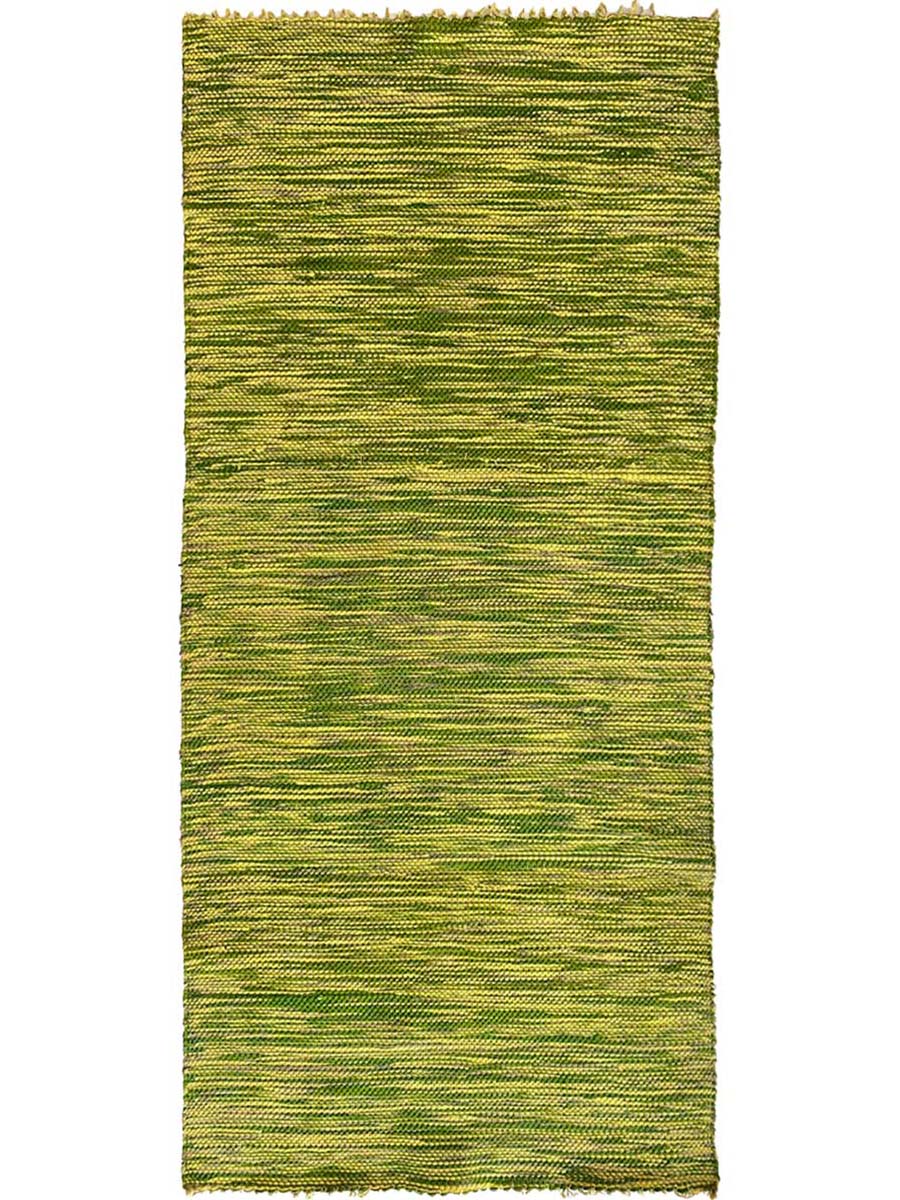 Abstract Green Runner - Size: 6 x 2.11 - Imam Carpet Co