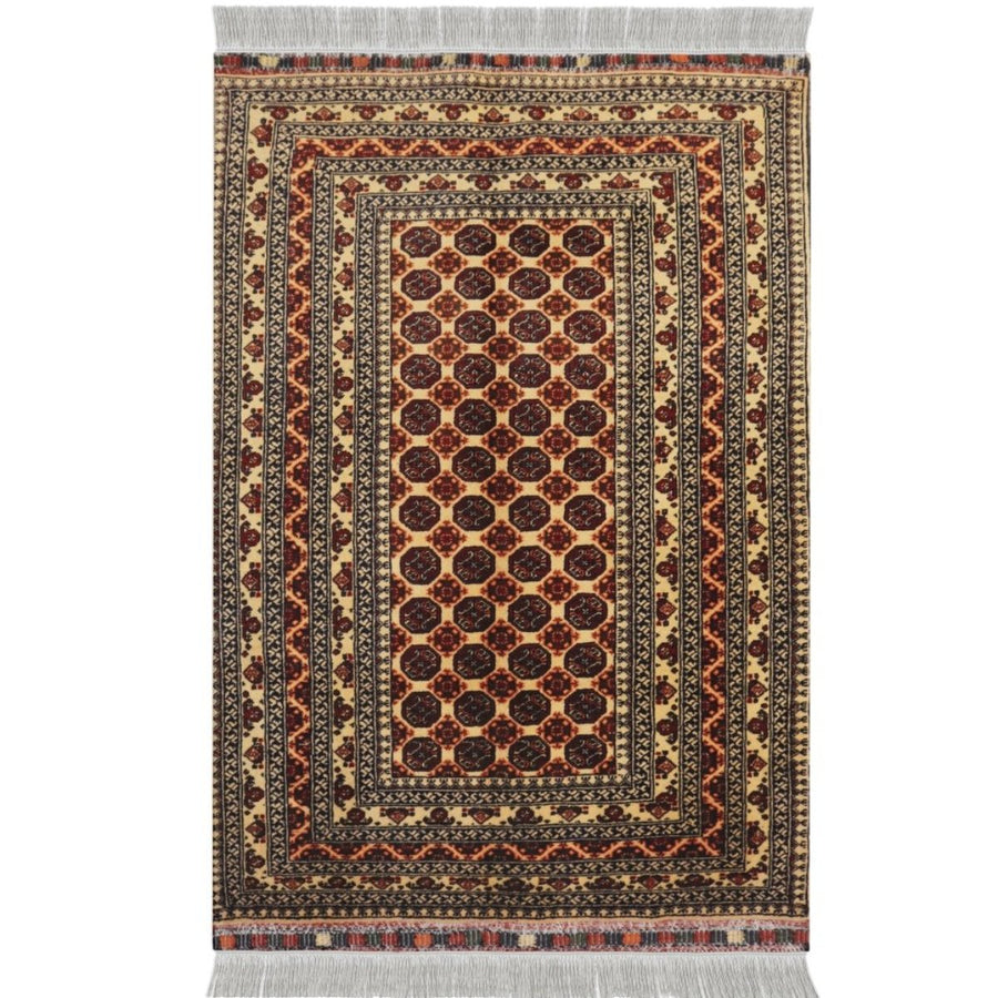 Afghani - 3 x 5 - Mazaar Sharif Handmade Carpet - Imam Carpets - Online Shop