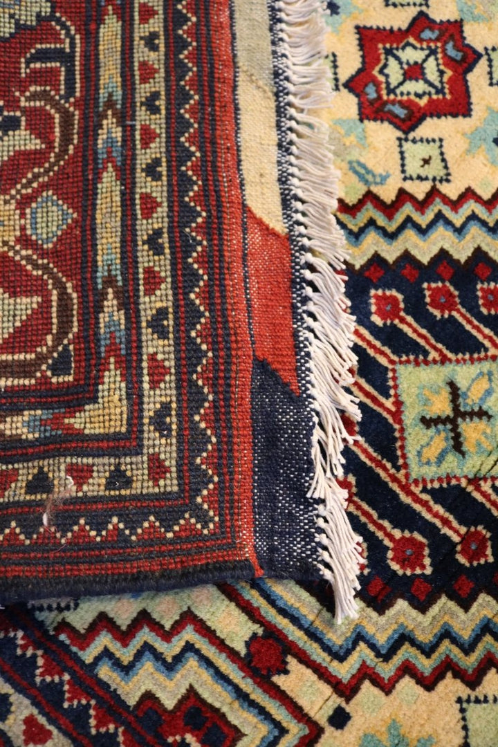 Afghani - 6.10 x 5.3 - Mazaar Sharif Handmade Carpet - Imam Carpets - Online Shop