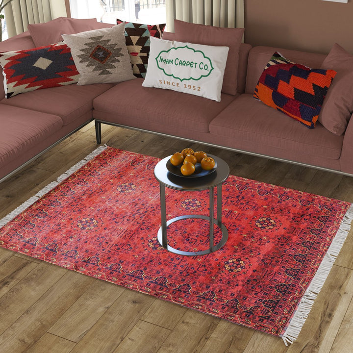 Afghani - 6.5 x 4.10 - Mazar Sharif Handmade Carpet - Imam Carpets - Online Shop