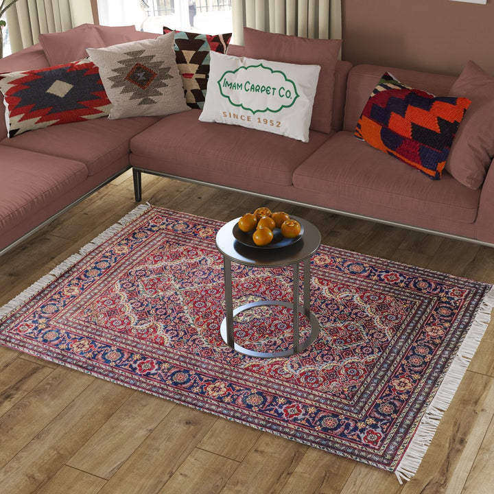 Afghani - 7 x 5 - Mazar Sharif Handmade Carpet - Imam Carpets - Online Shop