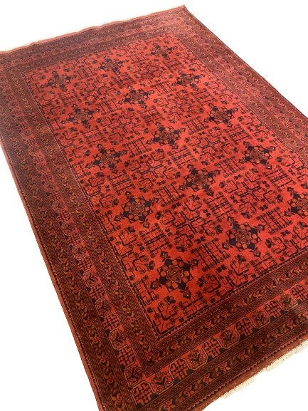 Afghani - 9.7 x 6.9 - Mazar Sharif Handmade Carpet - Imam Carpets - Online Shop