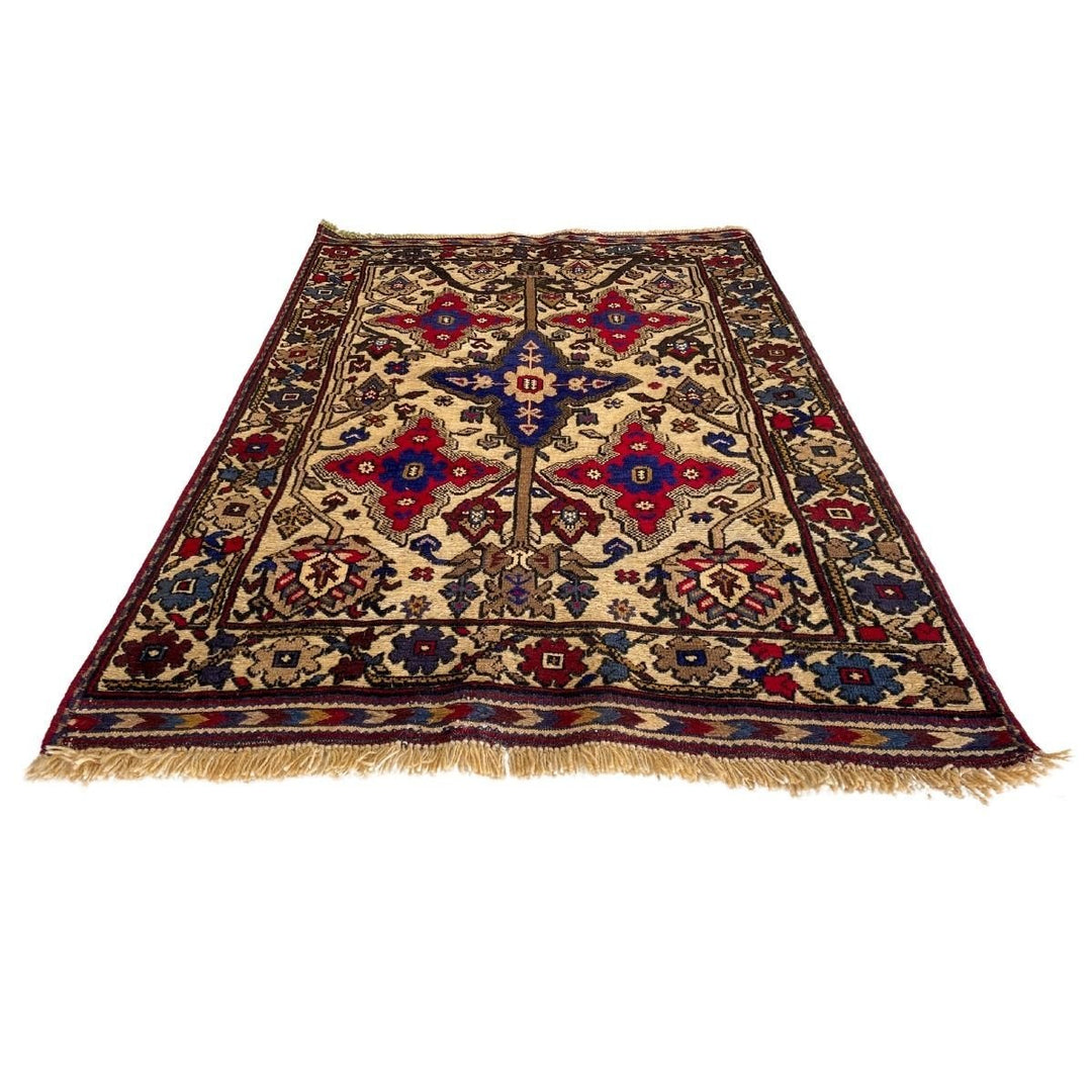 Afghani Barjesta Rug - Size: 5 x 3.6 - Imam Carpets - Online Shop