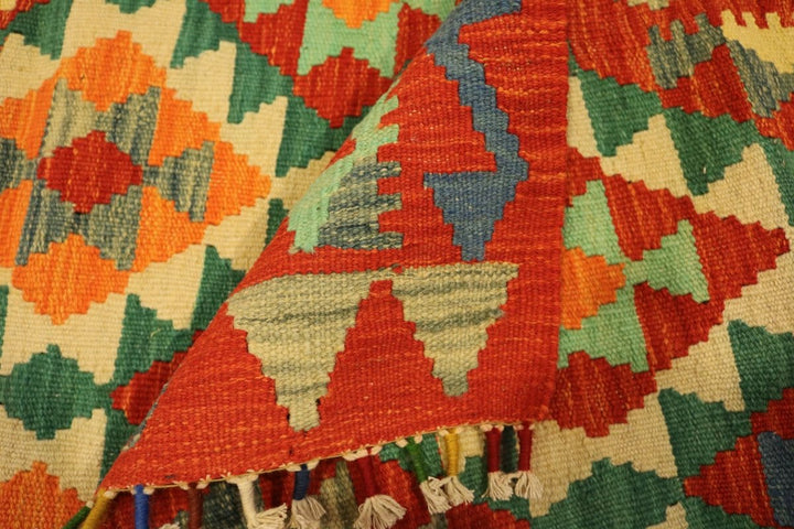 Afghani Chobi - 2.4 x 6.4 (Runner) - Handmade Kilim - Imam Carpets - Online Shop