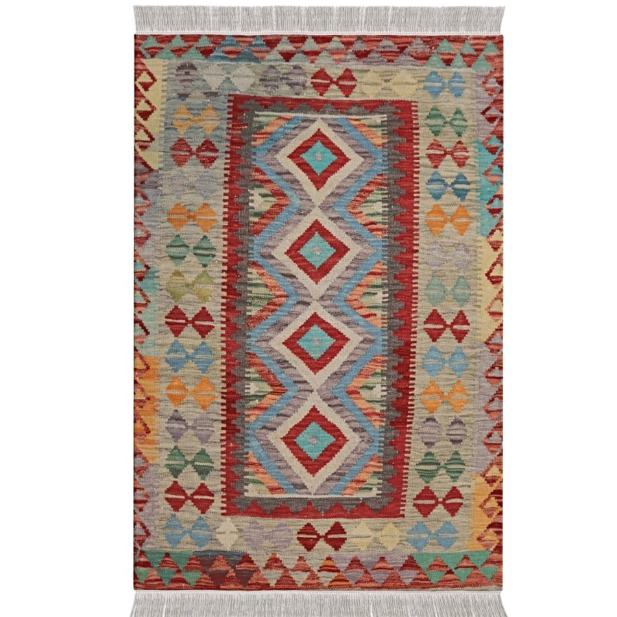 Afghani Chobi - 2.5 x 4 - Handmade Kilim - Imam Carpets - Online Shop