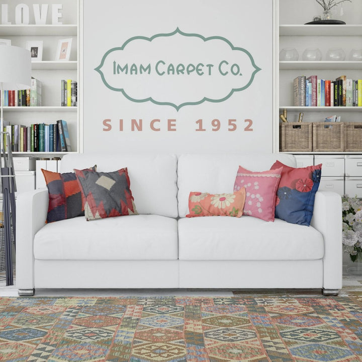 Afghani Chobi - 5.10 x 4.4 - Handmade Kilim - Imam Carpets - Online Shop