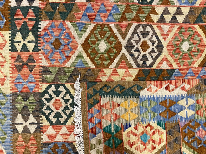 Afghani Chobi - 5.10 x 4.4 - Handmade Kilim - Imam Carpets - Online Shop