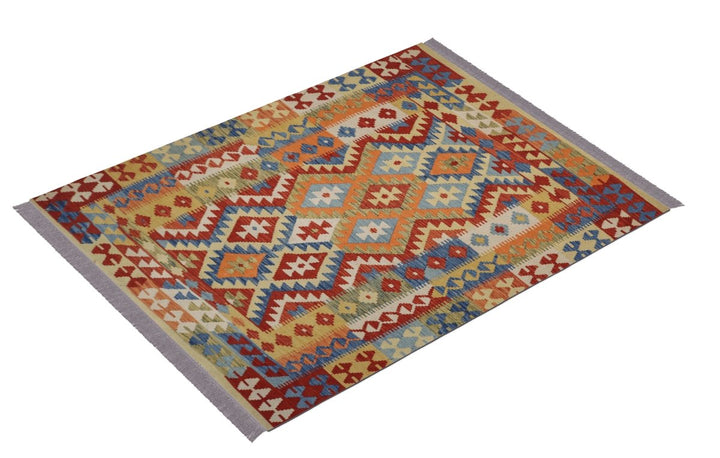 Afghani Chobi - 6.3 x 5.2 - Handmade Kilim - Imam Carpets - Online Shop