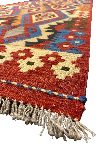 Afghani Chobi - 9.6 x 2.10 (Runner) - Handmade Kilim - Imam Carpets - Online Shop