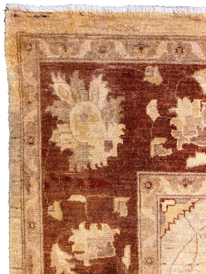 Afghani Chobi Ziegler - Size: 11.4 x 8.10 - Imam Carpets Online Store