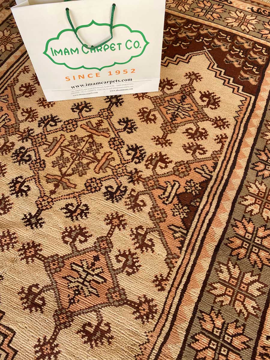 Afghani Kargai Rug - Size: 7 x 5.1 - Imam Carpet Co. Home