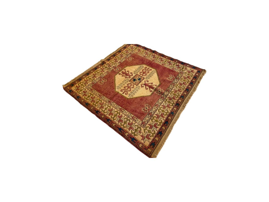 Afghani kargayi Rug - size: 5.6 x 5.3 - Imam Carpet Co. Home