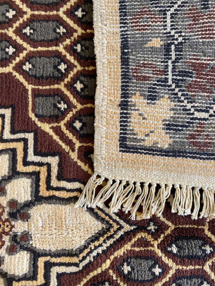 Afghani Kargayi Rug - size: 8.5 x 4.11 - Imam Carpet Co. Home