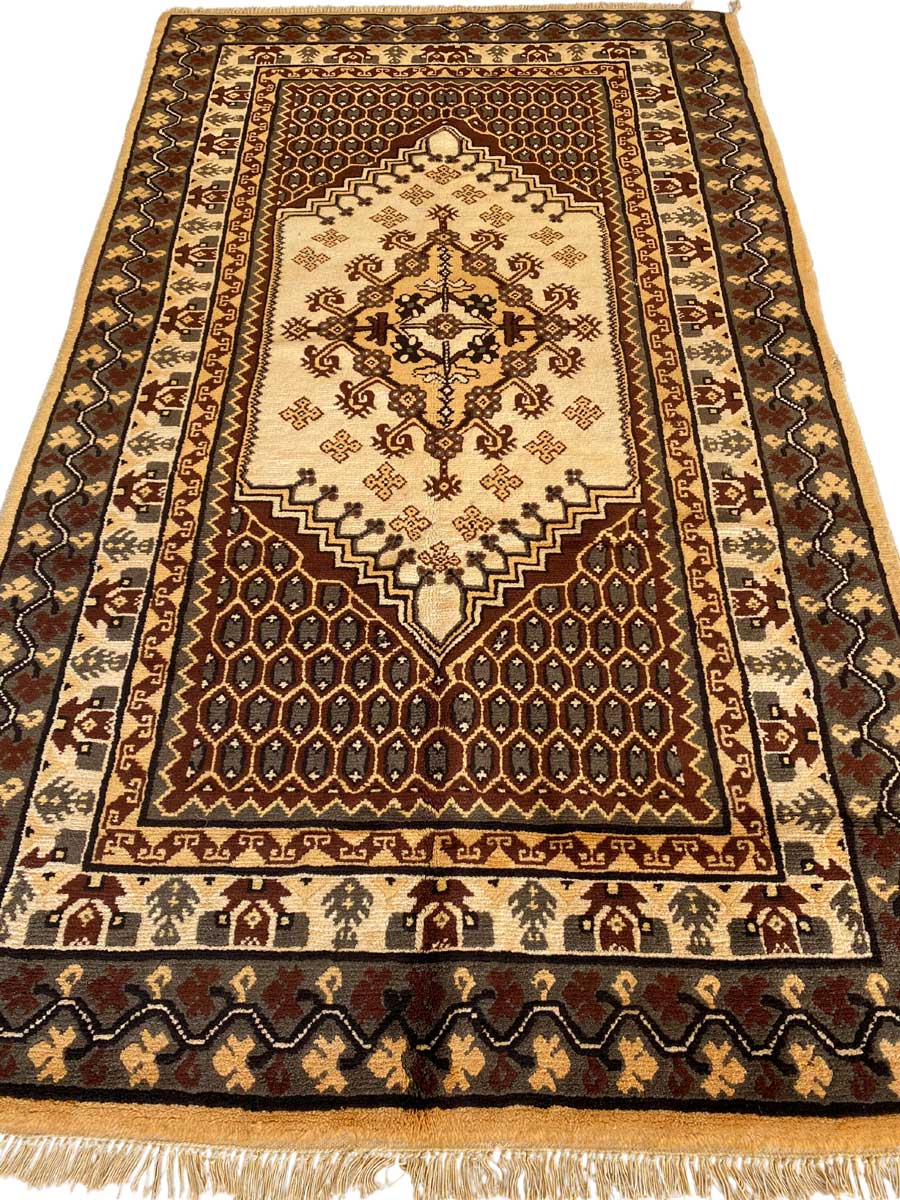 Afghani Kargayi Rug - size: 8.5 x 4.11 - Imam Carpet Co. Home