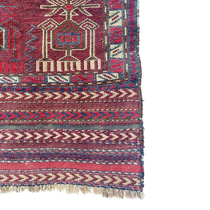 Antique Barjesta Irani Rug - Size: 7.2 x 4.6 - Imam Carpets - Online Shop