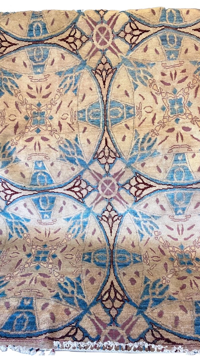 AntiqueWhite Rings Suzani - Size: 9 x 6.1 - Imam Carpets - Online Shop