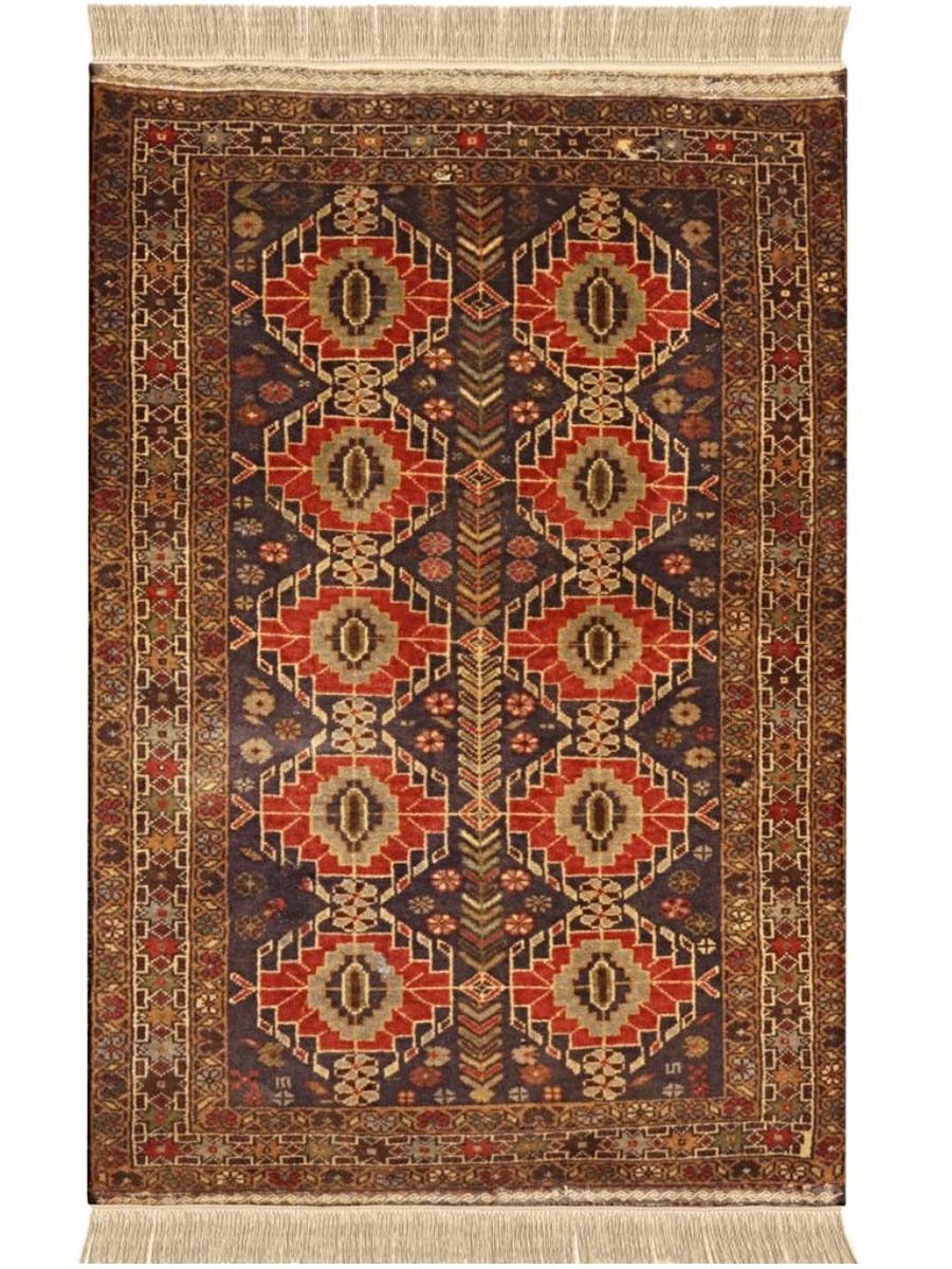 Baluchi Tribal Rug - Size: 4.10 x 2.11 - Imam Carpet Co