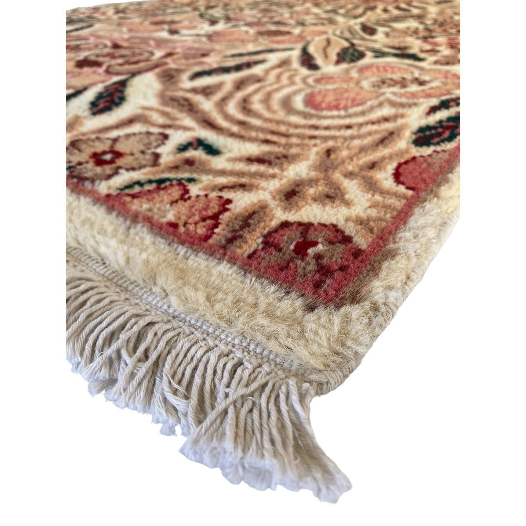 Beige Native Collage Fringe Rug - Size: 6.5 x 4 - Imam Carpets - Online Shop