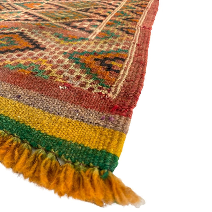 Bohemian Sumak Kilim - Size: 5.9 x 3.6 - Imam Carpets - Online Shop