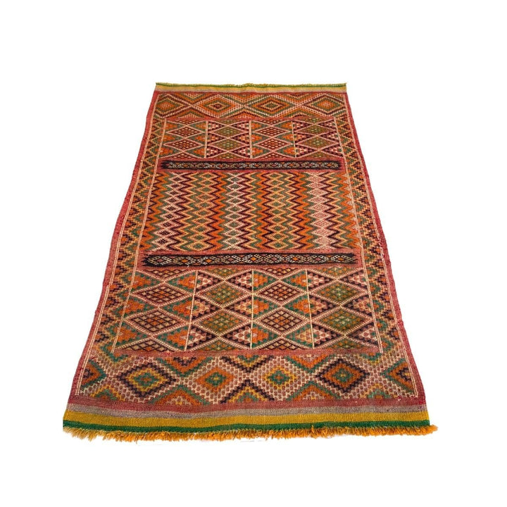 Bohemian Sumak Kilim - Size: 5.9 x 3.6 - Imam Carpets - Online Shop