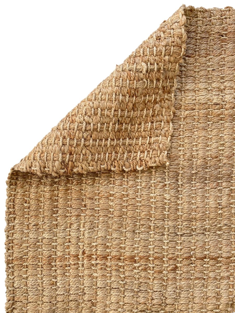 Braided Jute Rug - Size: 8.1 x 5.2 - Imam Carpets Online Store