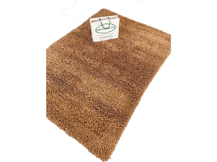 Camel Shaggy Rug - Size: 7 x 5 - Imam Carpet Co. Home