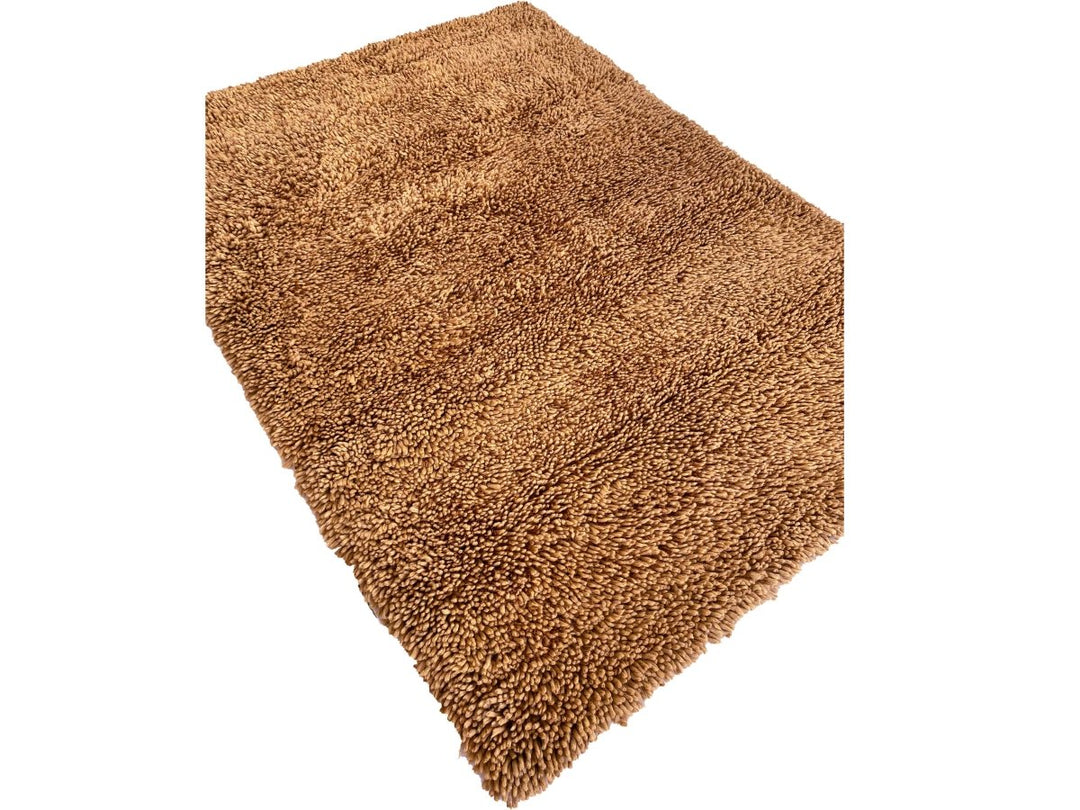 Camel Shaggy Rug - Size: 7 x 5 - Imam Carpet Co. Home