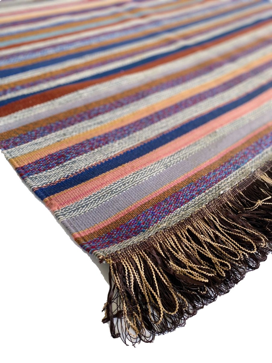 Colorful Stripe Rug - Size: 5.7 x 3.11 - Imam Carpets Online Store