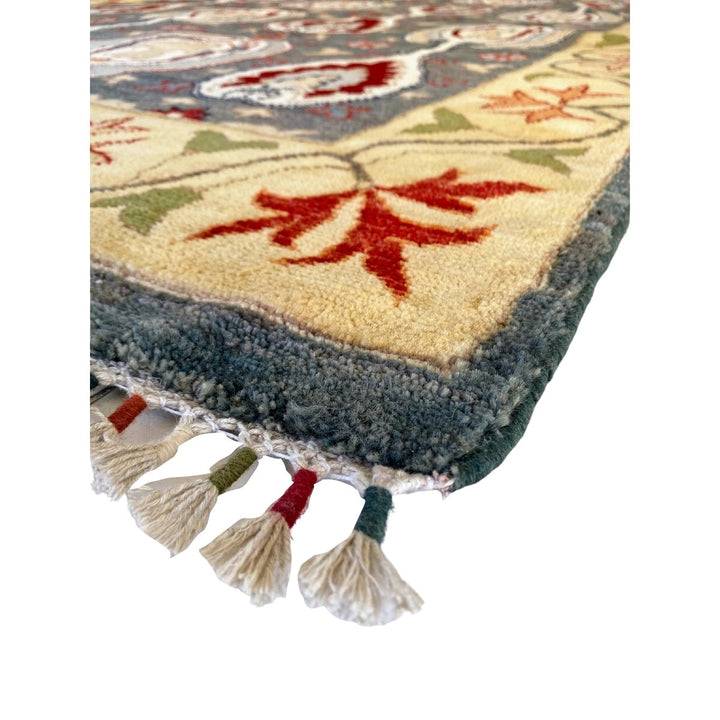 DimGray Suzani Rug - Size: 9.5 x 6 - Imam Carpets - Online Shop