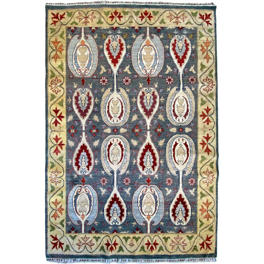 DimGray Suzani Rug - Size: 9.5 x 6 - Imam Carpets - Online Shop