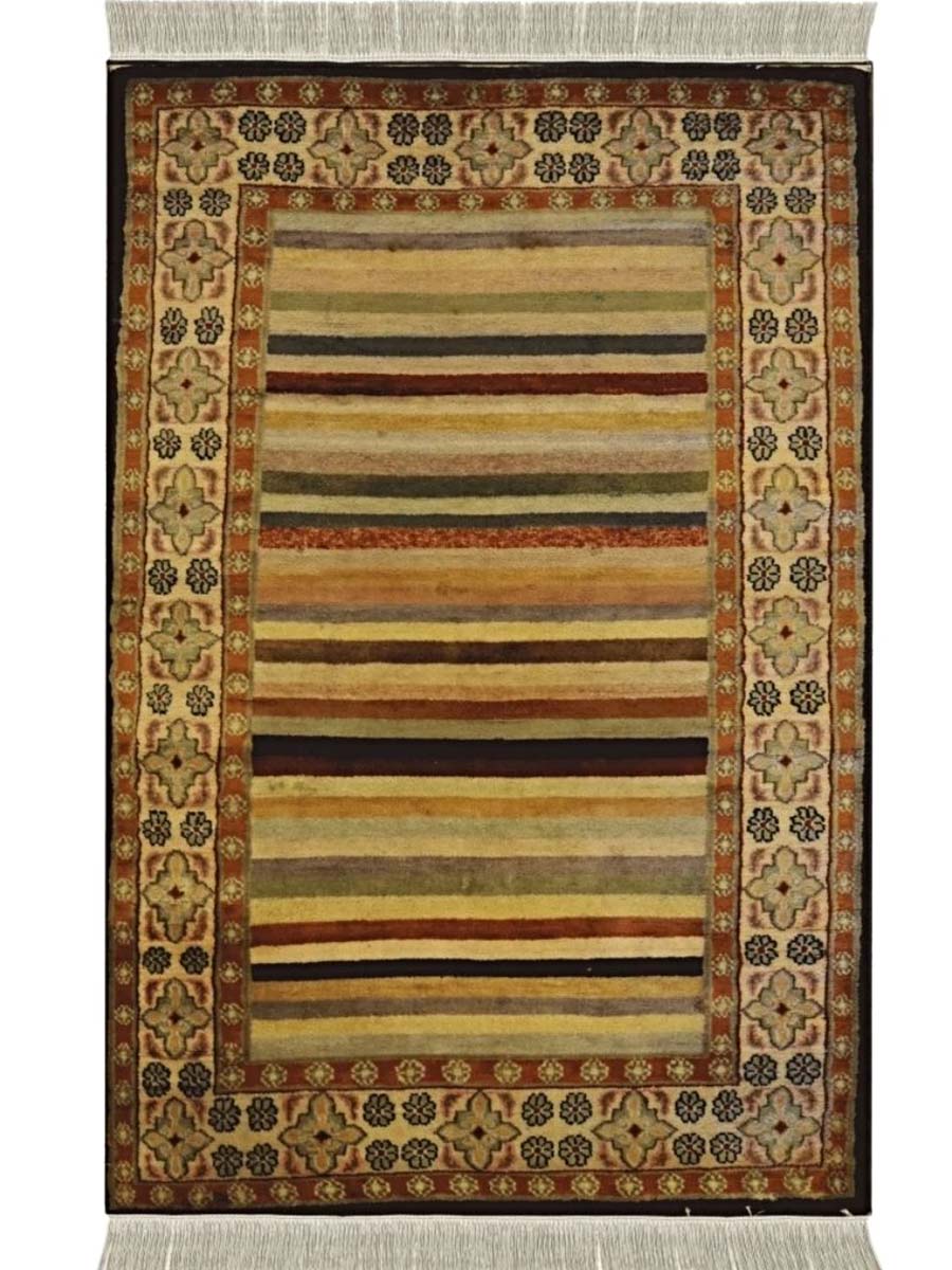 Floral Gabbeh Rug - Size: 6.1 x 4 - Imam Carpet Co