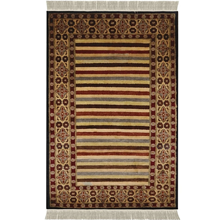Gabbeh - 4.1 x 6.2 - Handmade Carpet - Imam Carpets - Online Shop