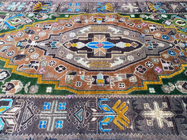 Handpainted Tribal Rug - Size: 4.5 x 2.9 - Imam Carpets Online Store