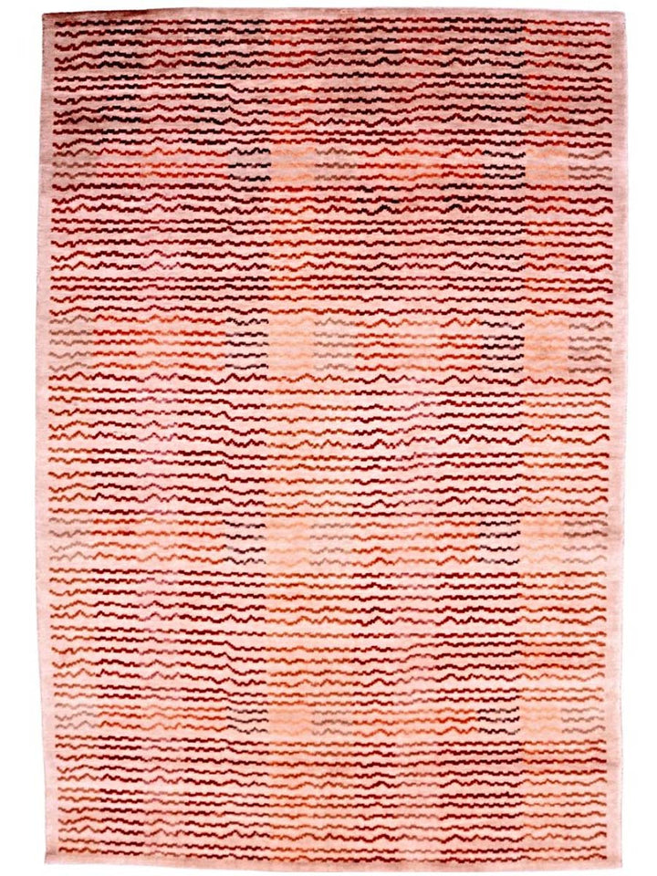 Irregular Stripes Gabbeh Rug - Size: 8.9 x 5.10 - Imam Carpet Co
