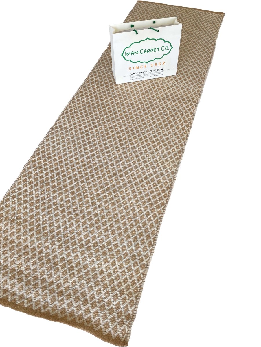 Jute Runner - Size: 8.2 x 2.6 - Imam Carpets Online Store