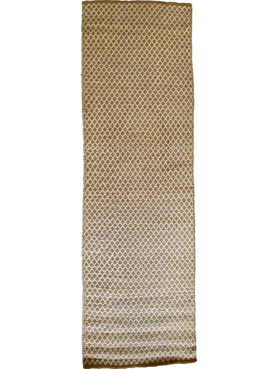 Jute Runner - Size: 8.2 x 2.6 - Imam Carpet Co
