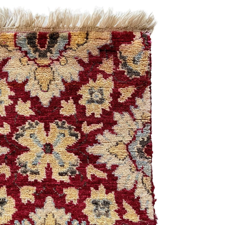 Maroon Persian Tessellation Rug - Size: 5.11 x 4.2 - Imam Carpets - Online Shop