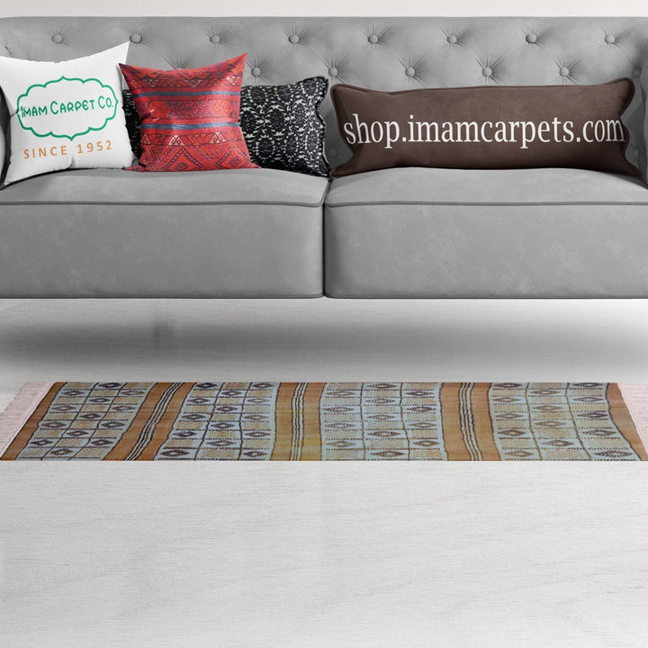 Modern - 3.8 x 2.8 - Antique Handmade Kilim - Imam Carpets - Online Shop