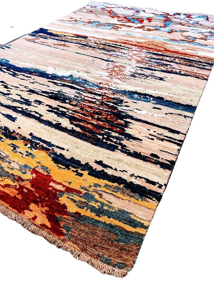 Modern - 9.3 x 5.11 - Handmade Modern Carpet - Imam Carpets - Online Shop