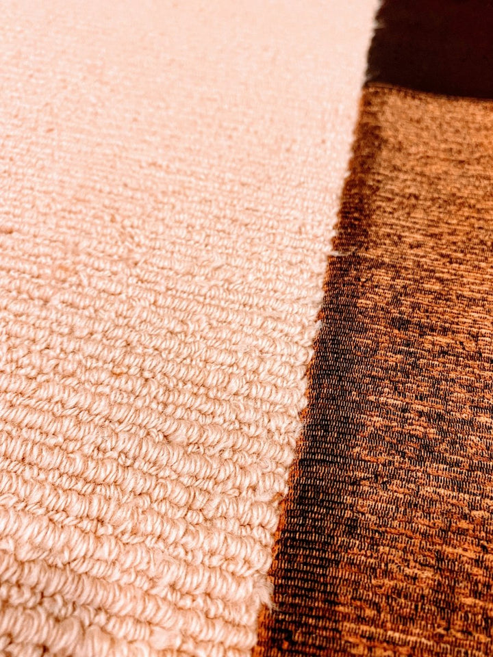 Modern Leather Corner Rug - 9.0 x 6.3 - Imam Carpets - Online Shop